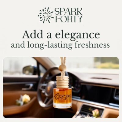 Floral Car Perfume Car Air Freshener 30-Day Luxury Hanging Diffuser Perfume Bouquet Gift for Men & Women, Essential Oil Scent Long-Lasting for Car SUV Truck - Image 5