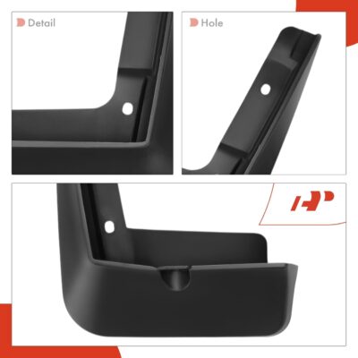 A-Premium Mud Flaps Compatible with Kia K5 2021 2022 2023 2024 2025 Sedan, No Drilling Required Mud Guards with Hardware Accessories, Set of 4 Front and Rear - Image 8