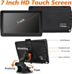 GPS Navigator for Car 2026 Latest 7-Inch Lifetime Free North America Map Updates, Speed Limit Alerts, and Red Light Camera Warnings. Universal GPS Navigation System for Most Vehicles. - Image 6