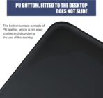 2PCS Car Arm Rest Elbow Pads, Memory Foam Pressure Relieving Car Arm Rest Pad, Soft Comfort Support Pad for Central Control Armrest Box Door, Universal Armrest Cushion for Most Cars (Black) - Image 4