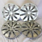 Upgrade Your Auto Set of Four 16" Silver Hubcap Wheel Covers for Honda Accord 2008-2012 (Push-on) - Image 4