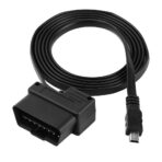 Universal 5.9" Car HUD Display MPH/KM/h Over Speed Limit Warning Plug and Play Projector with Film for Cars with OBDII or EUOBD Interface Plug - Image 8