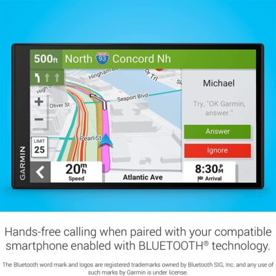 Garmin 010-02470-00 DriveSmart 76 7" Car GPS Navigator | Official USA Partner Model | Bundle with Premium 2YR CPS Enhanced Protection Pack - Image 8