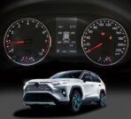 HIGH FLYING for Toyota Rav4 2019-2025 Smart Car TPMS Tyre Pressure Monitoring System Digital LCD Dash Board Display Auto Security Alarm - Image 2