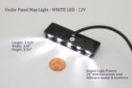 LED Map Light - High Power - 5 LED - Cool White LED Under Panel Footwell Light - Image 2