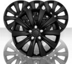 Set of 4 Gloss Black 10 Spoke 16" Wheel Covers for Toyota Corolla 2011-2013 - Image 8