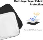 INSAUTO for Accord 2026 Windshield Sun Shade Sunshade Protector for Honda Accord 2021 2022 2023 2024 2025 Windshield Cover Sun Visor Foldable Window Heat Shield Reflector Blocks UV Ray Car Accessories - Image 6