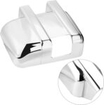 X AUTOHAUX Pair Chrome ABS Side Door Full Mirror Covers for Ford F250 F350 F450 Super-Duty 2008-2016 - Image 6