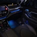 HIGH FLYING for Toyota Highlander 2020-2025 Interior Car Accessories Under Dash Footwell Ambient LED Light Atmosphere Light Kit (Blue Lighted) - Image 2