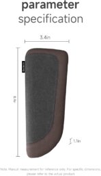 Alcantane Elbow Rest: Memory Foam Support for Car Legs and Knee, Anti-Fatigue - Image 5