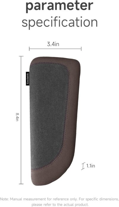 Alcantane Elbow Rest: Memory Foam Support for Car Legs and Knee, Anti-Fatigue - Image 5