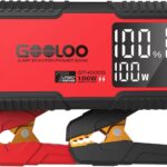 GOOLOO GT4000S Jump Starter 4000 Amp Car Starter 100W Two-Way Fast-Charging Portable Car Battery Charger Booster Pack for 10L Diesel and All Gas Engines, SuperSafe Lithium Jump Box for 12V Vehicles