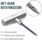 BETOOLL Tire Repair Kit, 24 Pcs Professional Heavy Duty Universal Emergency Flat Tire Repair Kit to Fix Punctures, for car Motorcycle, Truck, Golf Cart, ATV, Tractor, ARB, RV, SUV, Trailer etc. - Image 3