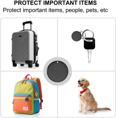 Mini GPS Tracker for Vehicles, Hidden Tracking Device for Vehicles, Car Tracker No Subscription Work with Find My (iOS Only), Vehicle Tracker with Audio for Kids, Dogs, Key, Luggage, Bag (2) - Image 5