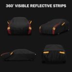 Car Cover Automobiles Waterproof All Weather for for Sports Coupe,Universal Fit Mazda Miata/MX-5, BMW Z3, Honda S2000, Chrysler Crossfire, Saturn Sky, Pontiac Solstice etc.(See Size Chart) - Image 4