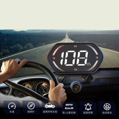 HUD Head-Up Display, Speed Display Head-Up Display KM/MPH - Image 3