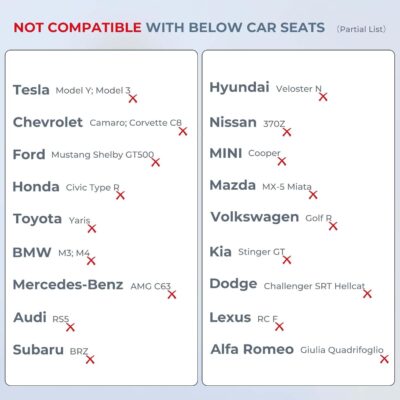 Yoocaa Adjustable Car Headrest Pillow, Road Pal Headrest, U-Shaped Travel Sleeping Pillow for Kids & Adults, Head Neck Support Only Suitable for Car Seat Headrest with Poles, Black - Image 2