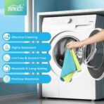 HOMEXCEL Microfiber Cleaning Cloths, 100 Pack Microfiber Towels for Cars, Lint & Scratch-Free Bulk Cleaning Rags for House, Kitchen, Car and Shop, Multicolor Absorbent Cleaning Towels 11.5 x 11.5 inch - Image 7