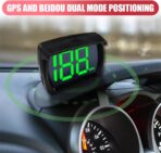 Car HUD GPS Digital Speedometer, Automotive MPH LED Large Font Head Up Display with USB Cable Plug & Play, Universal Vehicle Speed Meter for Golf Cart, Truck, SUV, Motorcycle(MP/H) - Image 5