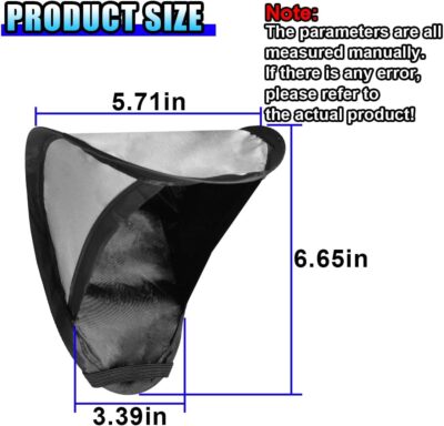 Car Smartphone Sunshade, Foldable Anti-Glare Cell Phone Sun Protection Umbrella, Universal High Elasticity Skeleton Auto Smartphone Heat-Insulating Sun Cover Accessory for Most Cars (Silver) - Image 2