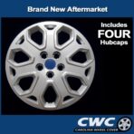 Premium Replica Hubcap Set - Replacement for Ford Focus 2012-2014 - Replacement 16-inch Wheel Cover (4 Pieces) - Image 2