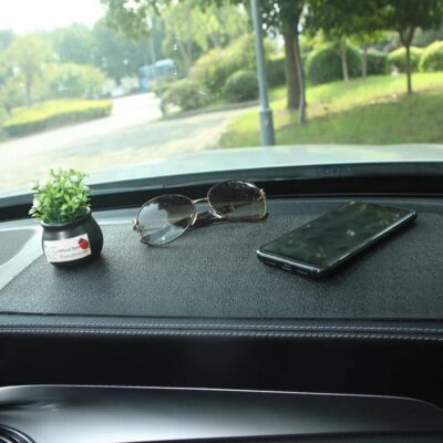 Car Dashboard Anti-Slip Mat, 10.6"×5.9" Universal Car Dash Sticky Rubber Mat, Multifunctional Non-Slip Adhesive Pad Auto Dash Gripping Mat for Cell Phones, Keys, Coins, Sunglasses (Car Textures) - Image 7