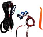 L2R for Toyota Land Cruiser Prodo 250 LC250 (2024-2026) Under Dash LED Footwell Ambient Light Kit Multicolor ABS Car Interior Accessories 4 PCS (Ice Blue)