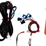 L2R for Toyota Land Cruiser Prodo 250 LC250 (2024-2026) Under Dash LED Footwell Ambient Light Kit Multicolor ABS Car Interior Accessories 4 PCS (Ice Blue)