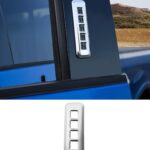 Savadicar Chrome Keyless Entry Keypad Trim Cover for 2015-Present Ford F150, Door Keypad Overlay Accent, Exterior Styling Upgrade Accessories
