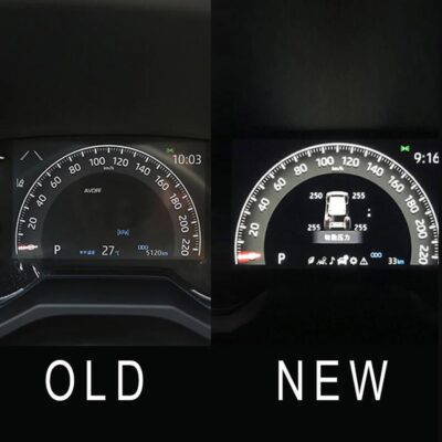 HIGH FLYING for Toyota Rav4 2019-2025 Smart Car TPMS Tyre Pressure Monitoring System Digital LCD Dash Board Display Auto Security Alarm - Image 3