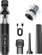 Handheld Vacuum Cordless, Car Vacuum Portable with 20000Pa Ultra-Strong Suction, Multi-Function Hand Vacuum Rechargeable for Cars, Home, Pet Hair & Outdoor Use - Image 7