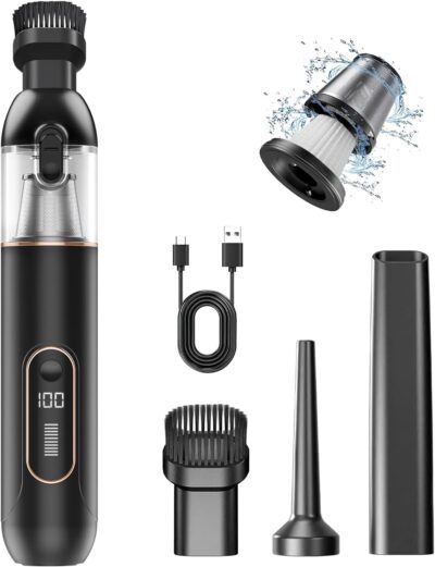 Handheld Vacuum Cordless, Car Vacuum Portable with 20000Pa Ultra-Strong Suction, Multi-Function Hand Vacuum Rechargeable for Cars, Home, Pet Hair & Outdoor Use - Image 7