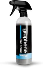 Torque Detail Graphene Tire Shine Spray - Long Lasting Deep Black Shine with No Sling - Graphene Protection Against UV Rays, Fading & Yellowing