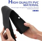 2PCS Car Mud Flaps, Anti-Scratch & Anti-Collision Vehicle Mud Flaps, Front Rear Tire Splash Guards, Universal for Most Cars, Trucks, SUVs (Black) - Image 3