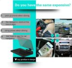 MACHSWON 6" Screen Universal Car HUD Head Up Display Projector Phone Navigation GPS Holder - Image 4