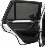 2 Pack Car Window Shades, 2026 New Stretchy Mesh Car Window Screens Sun Shades, Nets Covers for Sedan, SUV, Rear Side Window, Front Side Window (Small Size, Rear Side)