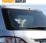 Just Breathe Dragonfly Car Sticker Decal, Vinyl Waterproof Automotive Window Sticker, Vintage Sun Flower Vehicle Bumper Decal, Positivity Auto Decoration Decals for Laptop, Wall (1PC) - Image 5