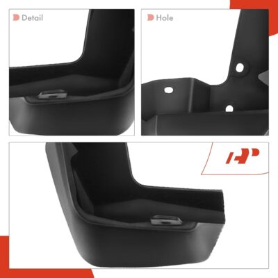 A-Premium Set of 4PCS Mud Flaps Splash Guards Mudguards Mudflaps Compatible with Honda Civic 2017 2018 2019 2020 2021, Hatchback, Front and Rear (Driver & Passenger Sides) - Image 7