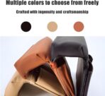 Mandark Car Window Armrest Storage Box, Leather Vehicle Side Door Organizer with Multiple Pockets, Comfortable Automotive Arm Elbow Rest Pad Bag Accessories, Universal for Most Cars (Black) - Image 5