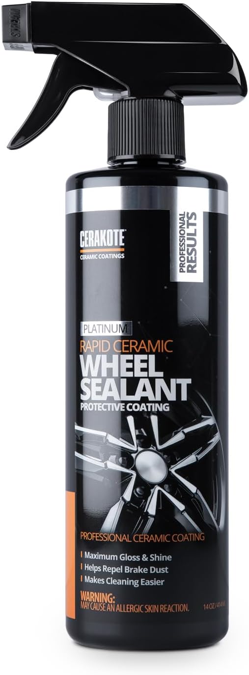 616puzVE6EL._AC_SL1500_.jpg CERAKOTE Rapid Ceramic Wheel Sealant - Ceramic Spray Coating for Wheels - Quick and Easy to Apply - Repels Brake Dust – Extremely Hydrophobic - Image 1