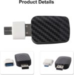 2-in-1 Wireless CarPlay-Android Auto Adapter with USB Interface, Converts Wired to Wireless Connection, Hands-Free Calling, Voice Navigation and Music Control for Most Vehicles - Image 2