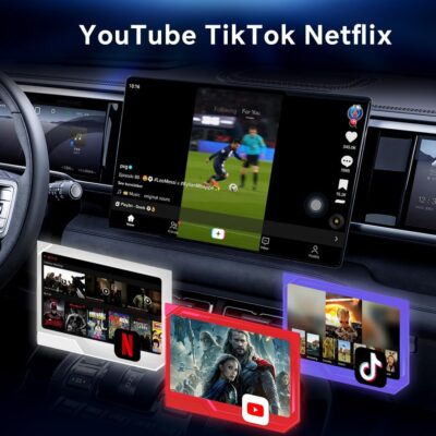 Wireless CarPlay Adapter for Netflix︱YouTube︱TikTok Streaming: CarlinKit Tbox (SM6225, 8-core, 8GB+128GB) - Image 4