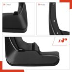 A-Premium Set of 4PCS Mud Flaps Splash Guards Mudguards Mudflaps with Hardware Kits Accessory Compatible with Toyota Venza, 2009-2016, Sport Utility, Front and Rear (Driver & Passenger Sides) - Image 7