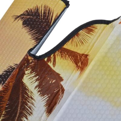 BDK Golden Sunset Beach Front Windshield Sun Shade Accordion Folding Cute Car Window Shades for Truck & Car Sunshade Shield for Sun UV Rays - Visor Protector Keeps Your Vehicle Cool - 58 x 27 inches - Image 7
