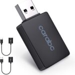 Wireless CarPlay Adapter for Apple iPhone - Converts Factory Wired to Wireless CarPlay, Plug-and-Play, Auto Connect, Compatible with Car from 2014 Onwards & iOS 10 +