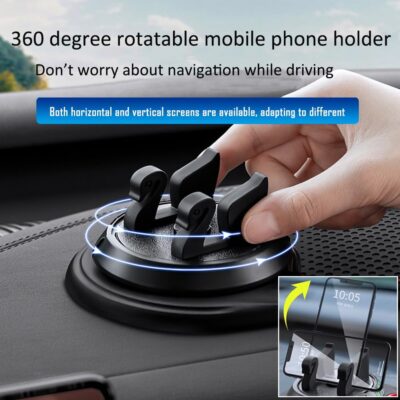 Tumecos Car Non-Slip Pad for Car Dashboard,Dashboard Mat for Car Dashboard Accessories,Dash Cell Phone Mount,Non-Slip Mat Can Hold Cell Phone, Keys, Sunglasses - Image 2