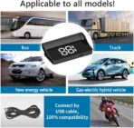 Pack-1 Car Heads Up Display, Universal High Definition Windshield Speedometer Projector, Car HUD Digital Speedometer, for Most Cars, Trucks, SUVs (White #2) - Image 7