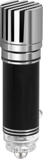 Technaxx Car Ionizer TX-119 Air Purifier & Air Freshener for 12V Car Cigarette Lighter Ionizer, Ionic Air Purifier, Removes Pollen, Smoke, Bad Smell, Odors - Ideal for Cars