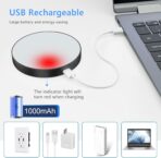 Ferswe Dimmable Touch Light, 3000K Rechargeable Touch Lights Stick on, Closet Light with 1000mAh Large Battery, LED Night Light for Closet, Counter, Kitchen, Bedroom and Wall(2 Pack) - Image 4