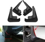 Set of 4PCS Mud Flaps Splash Guards Mudguards Mudflaps for Hatchback 2022 2023 2024 Honda Civic Black(for Hatchback NOT Fit Sedan) - Image 2
